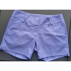 Purple womens Adidas climalite golf shorts. New with tags! Size 8. Paid $65